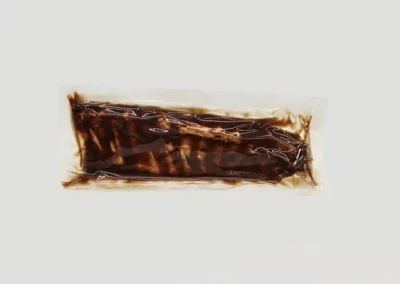 Costillar Lion de cerdo Duroc con salsa bbq Envasado